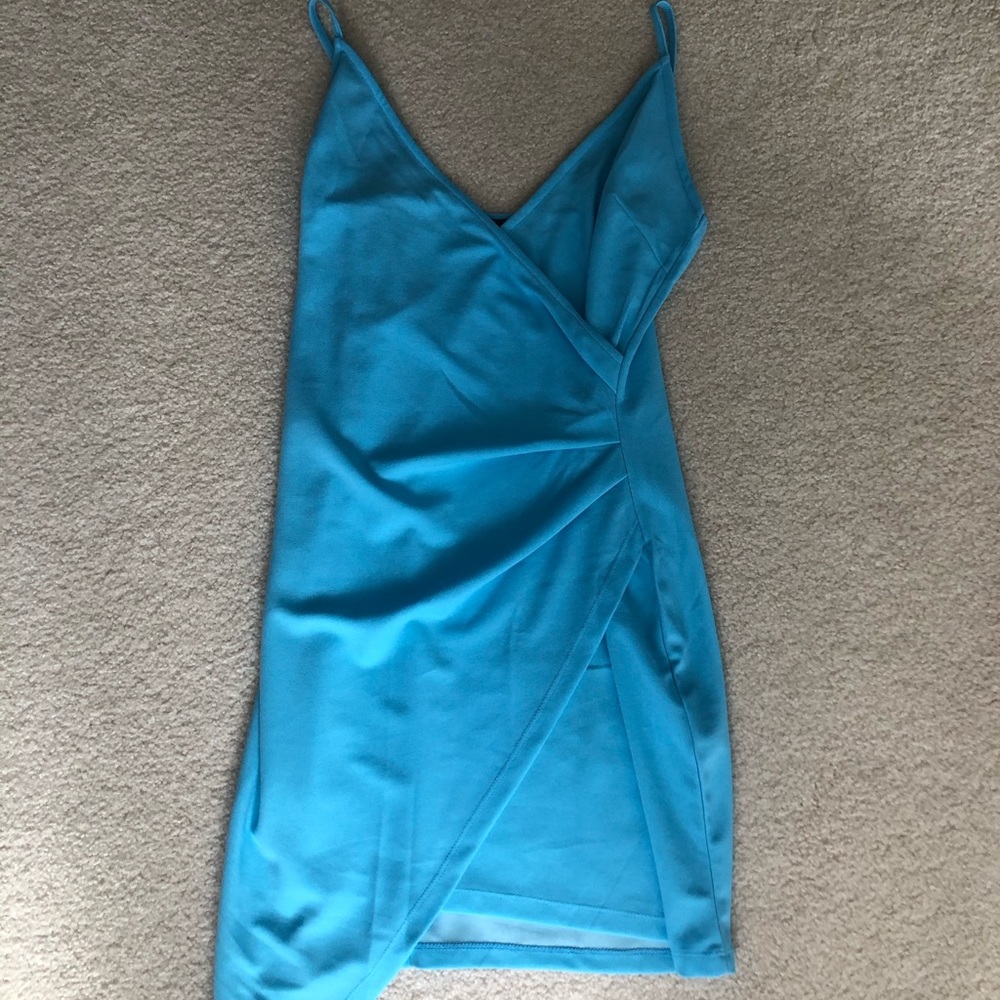 Blue Mini Dress